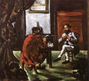 Paul Alexis Reading to Zola Paul Cezanne